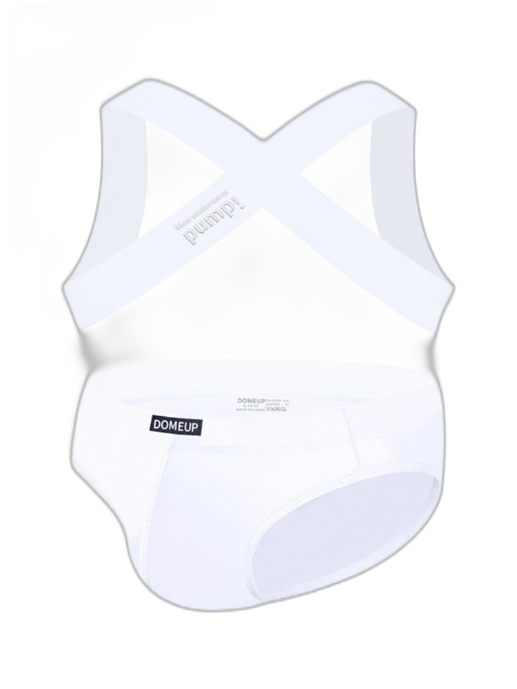 Men's Athletic High-Elasticity Compression Activewear Shoulder Strap & Underwear