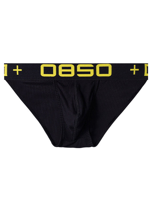 Men's High Cut Cotton Briefs - Pink