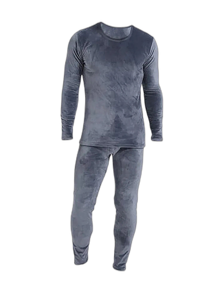 Double Heavyweight Fleece Thermal Underwear Set
