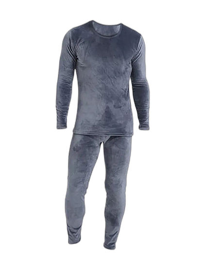 Double Heavyweight Fleece Thermal Underwear Set