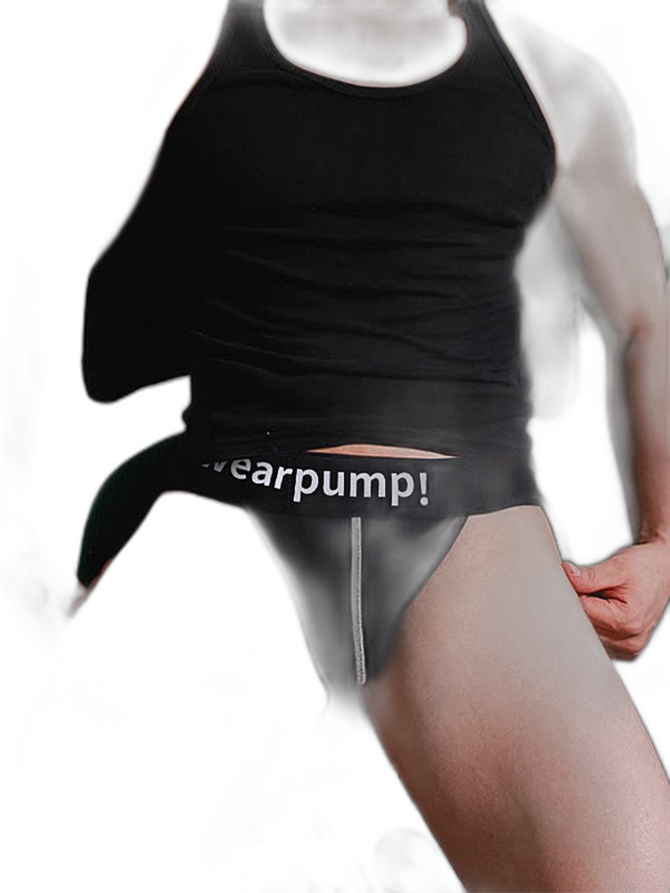2 Pack Men's Trendy Breathable Sexy Cotton Jockstrap