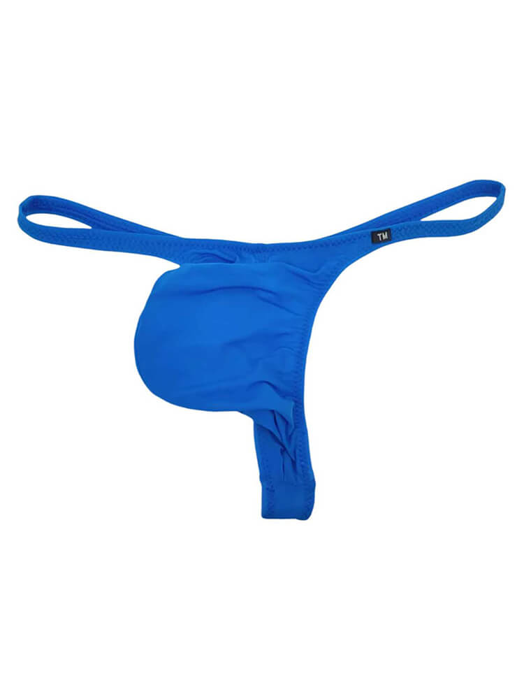 Men's High Elastic U-Convex Pouch Thin Thong