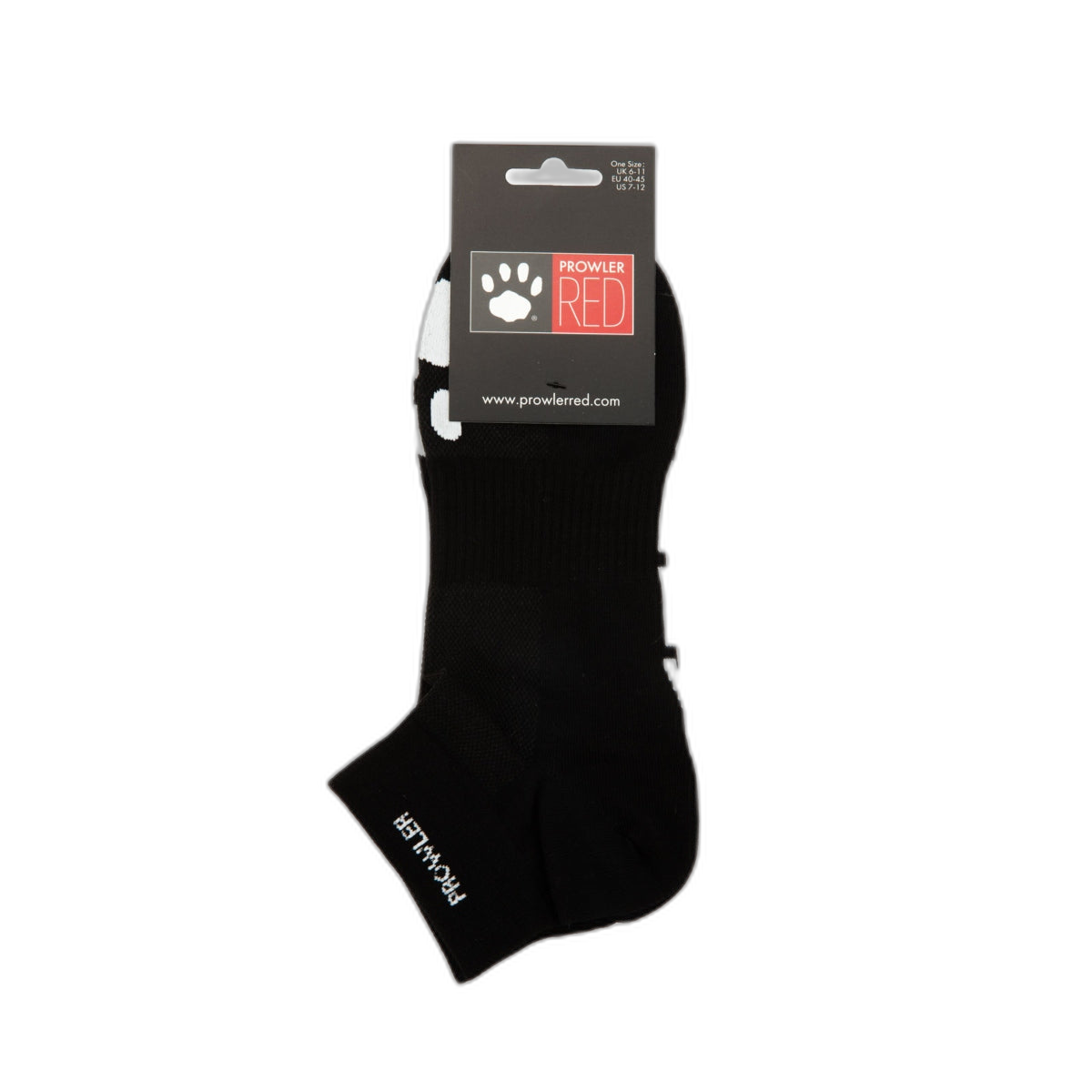 Prowler RED Daddy Ankle Socks Black White