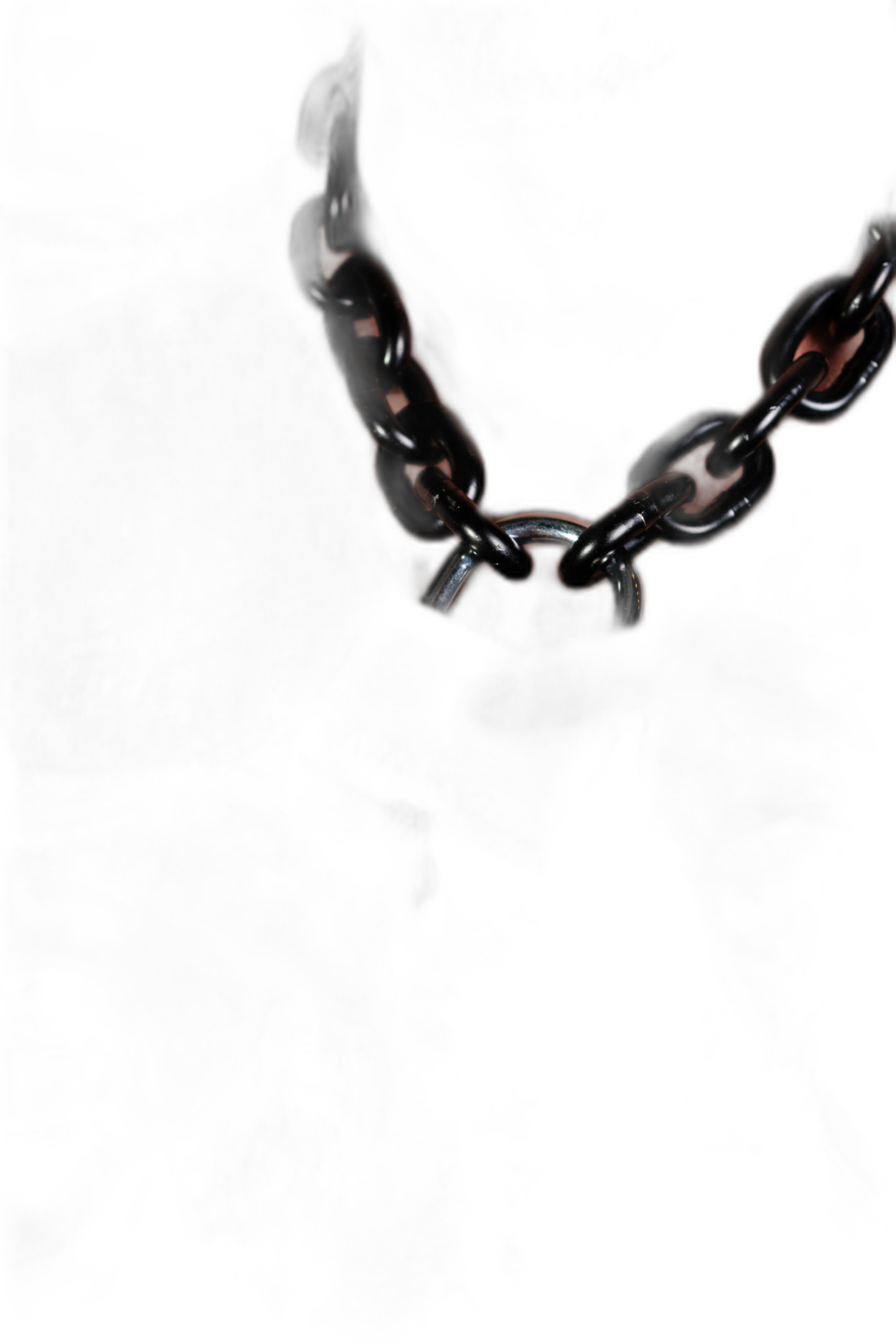 ruff GEAR Pitbull Chain 8mm with 60mm Master Lock Black