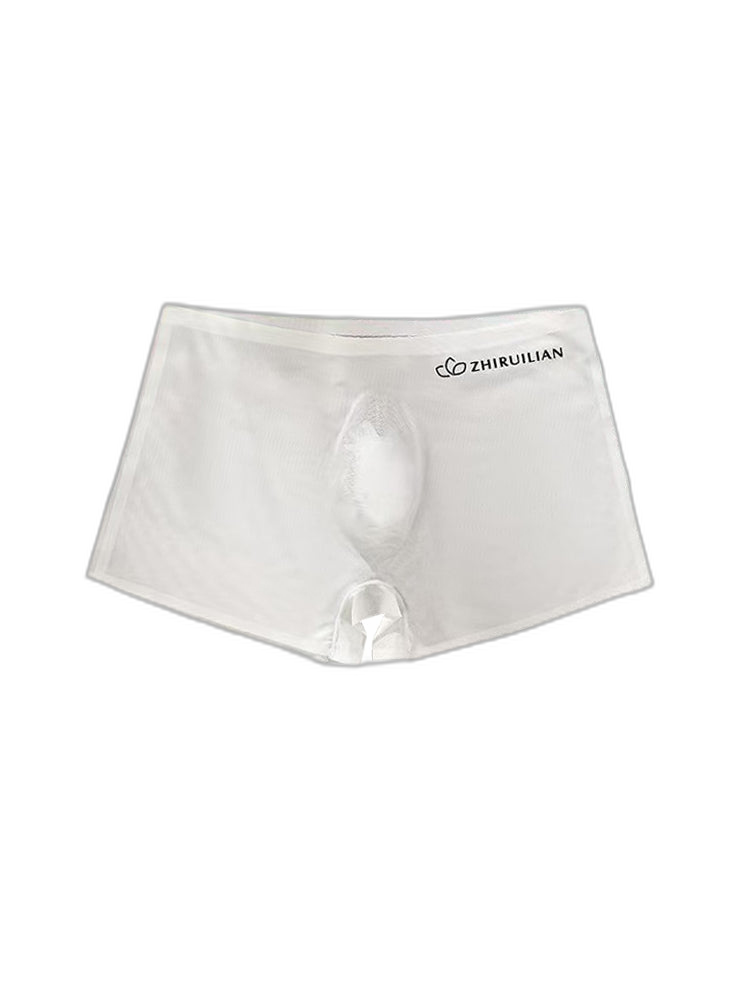 2-pack Men's Translucent Seamless 3D Pocket Trunks