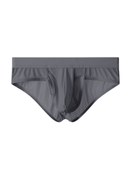 3 Pack Men's Fly Opening Supportive Pouch Stretch Premium Briefs