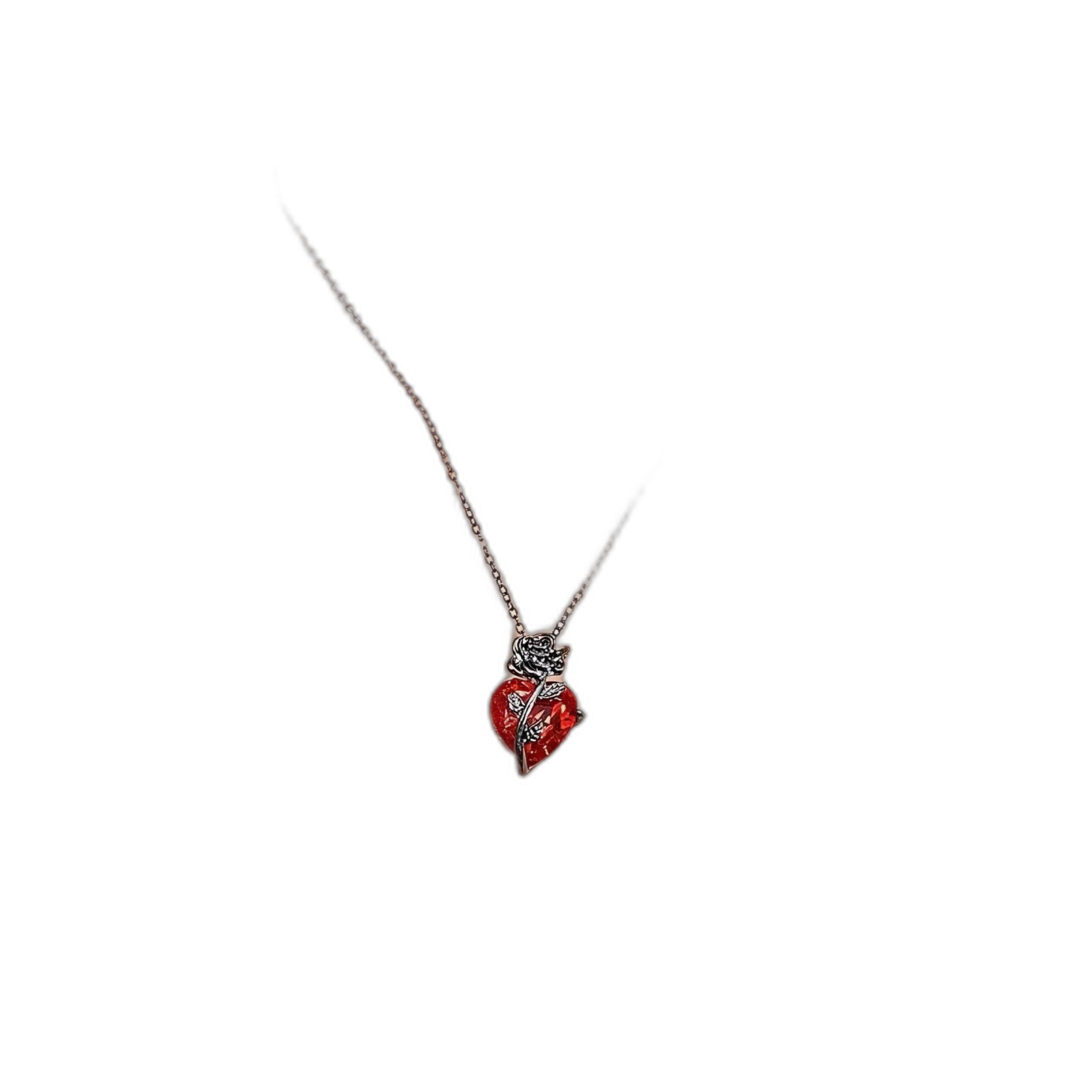 Blood Rose Necklace
