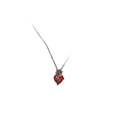Blood Rose Necklace