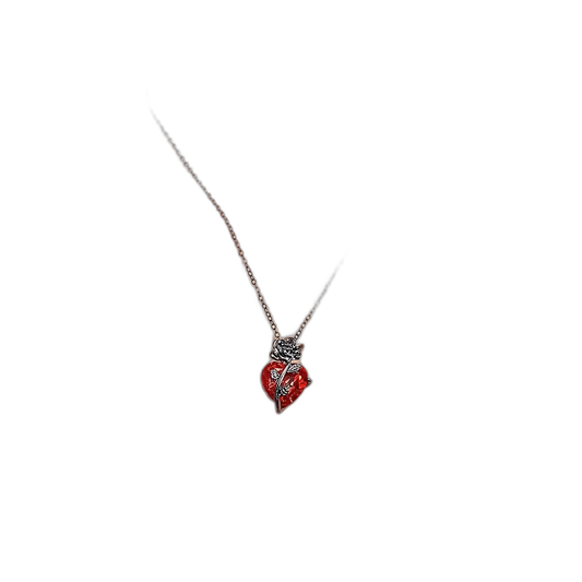 Blood Rose Necklace