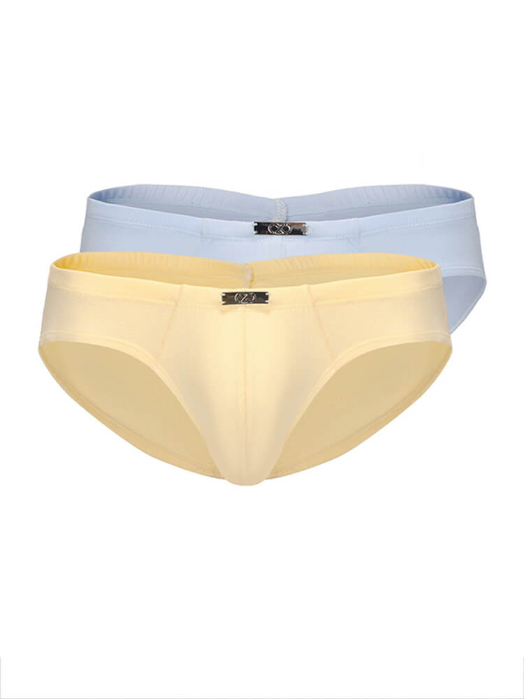 Men's Sexy V-Waist Pleated Back Briefs