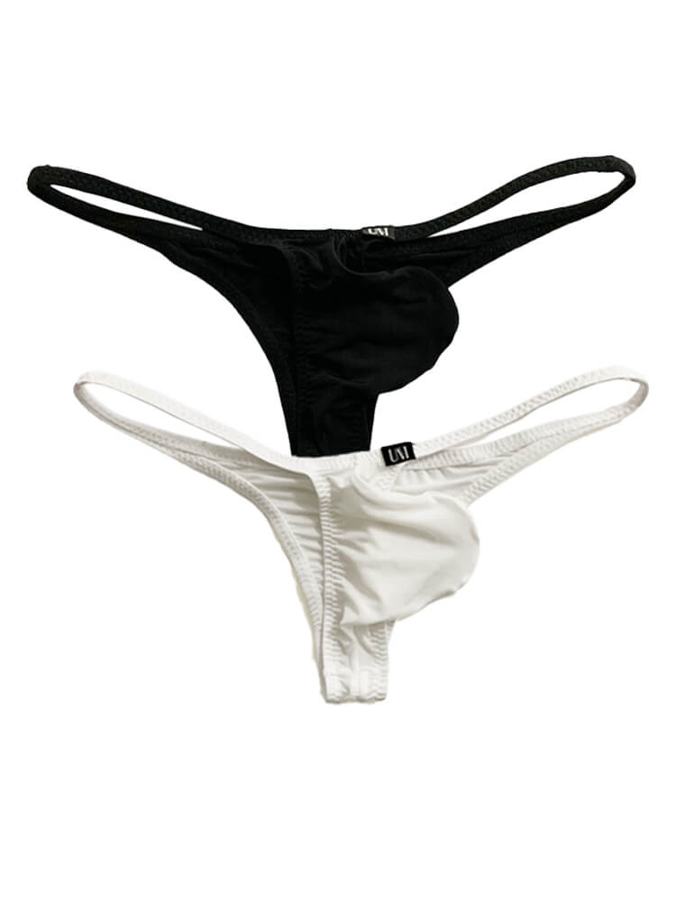Men's Sexy Half Wrapped Hip Thin Strap Briefs