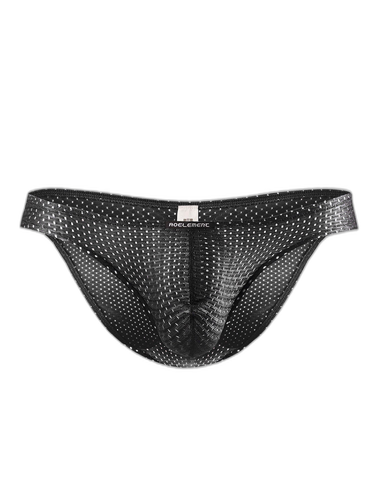 Men's Mesh Ice Silk Breathable Briefs