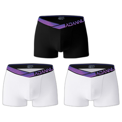 ADANNU Blue Classic Boxers (3 Pack)