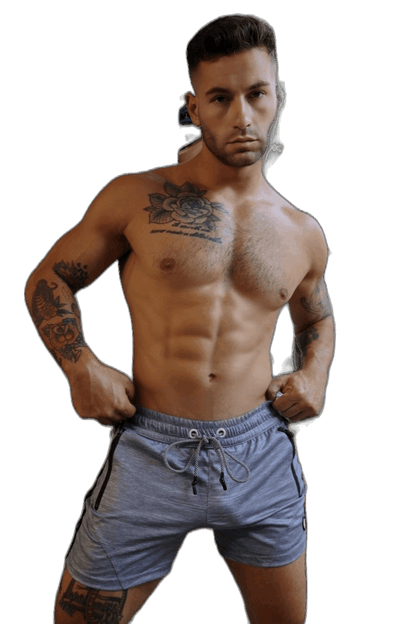 Breedwell Trade Trainer Shorts Grey Heather