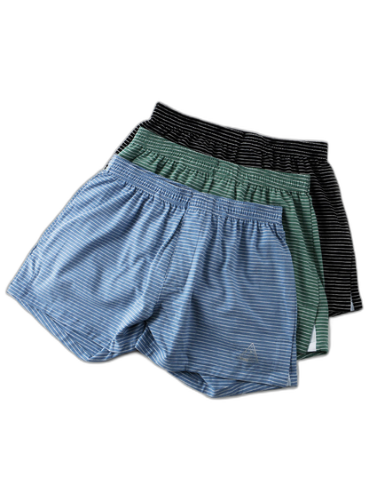 Men's Striped Thin Breathable Comfortable Trunks