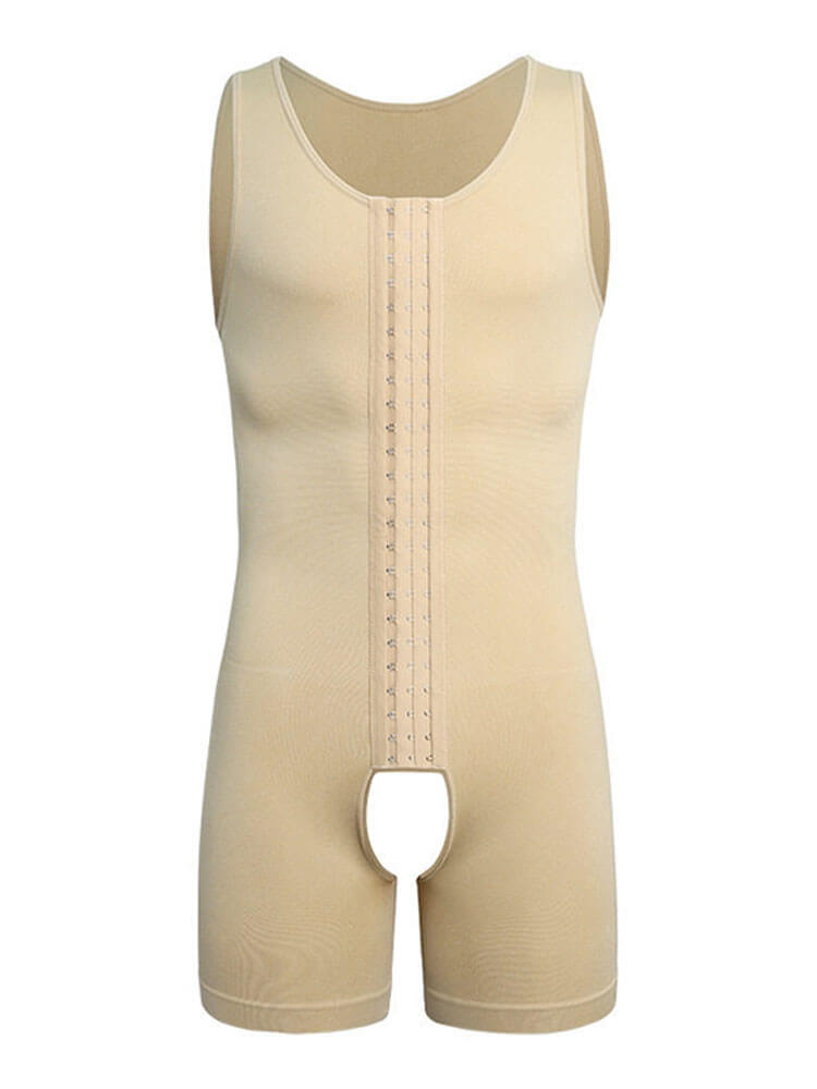 Men's Tight-fitting Fitness Shapewear Bodysuit