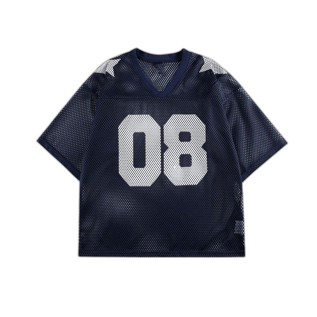Mesh Oversize Football Tee