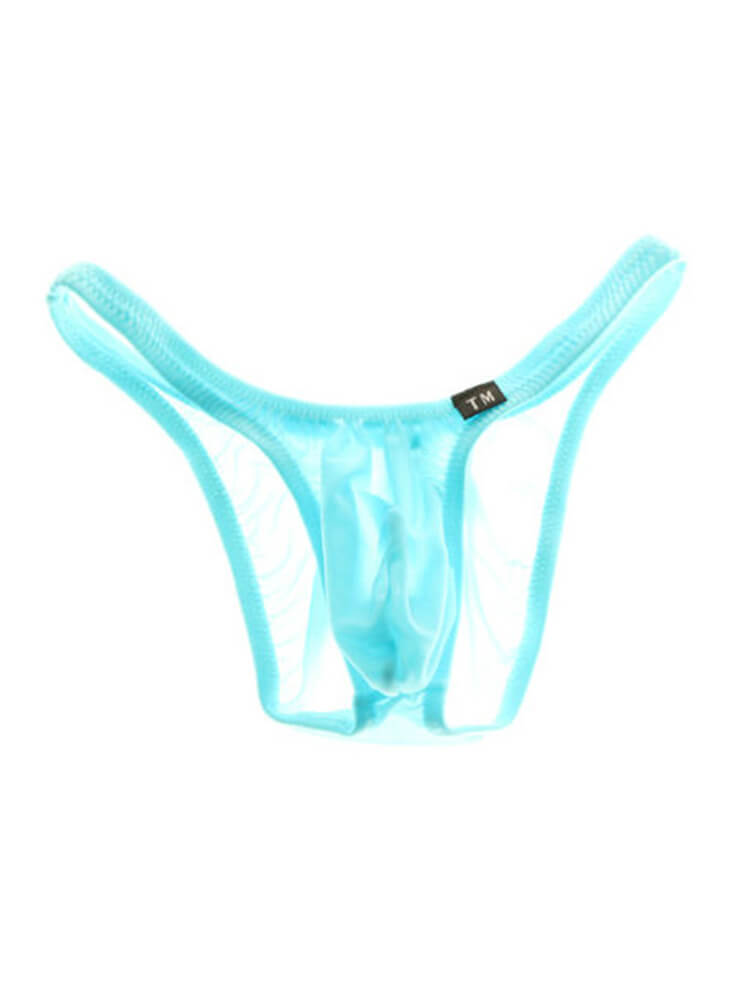 Men's Breathable Low-Rise Sexy Nylon Thong