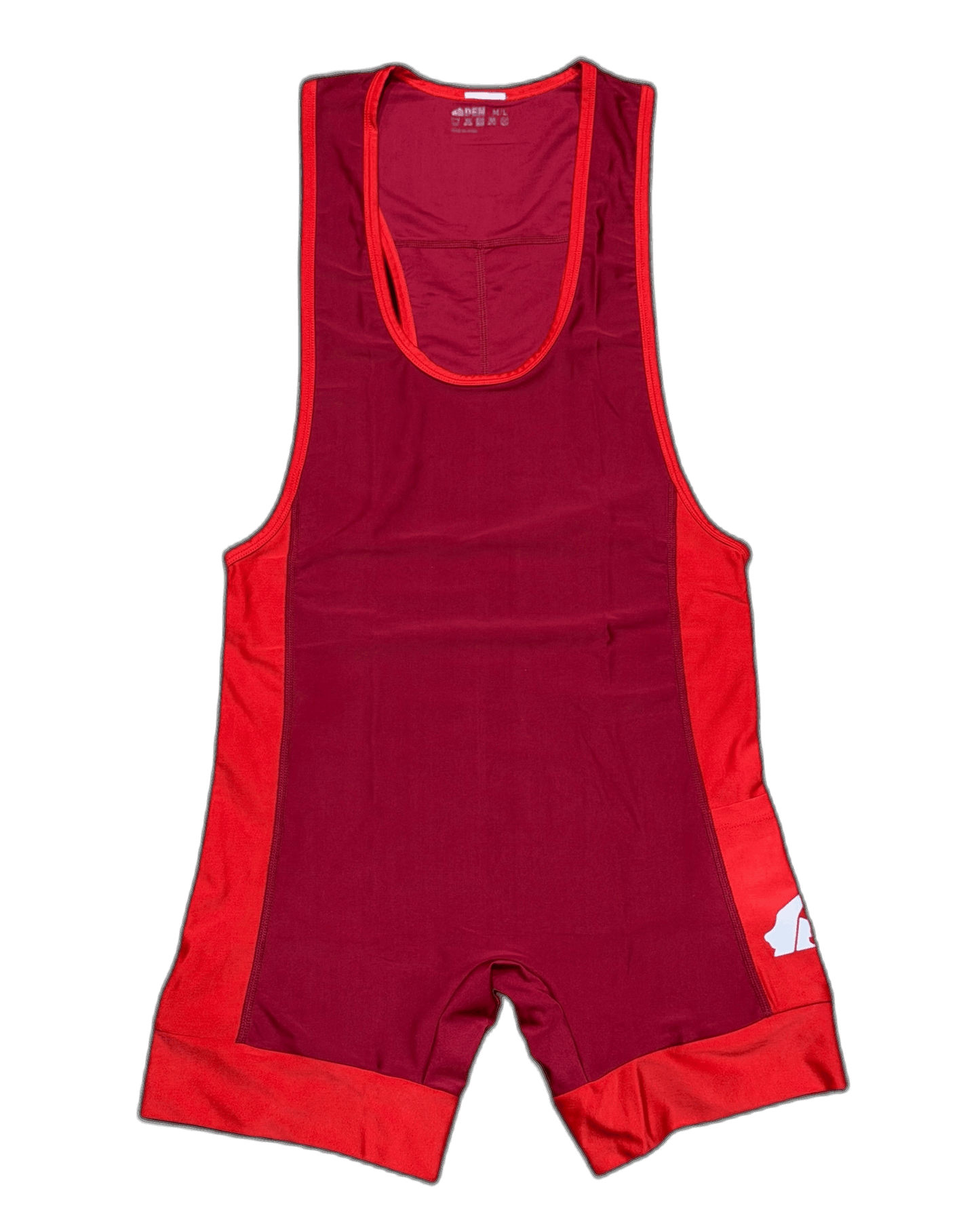 DEN CORE Wrestling Singlet - Burgundy