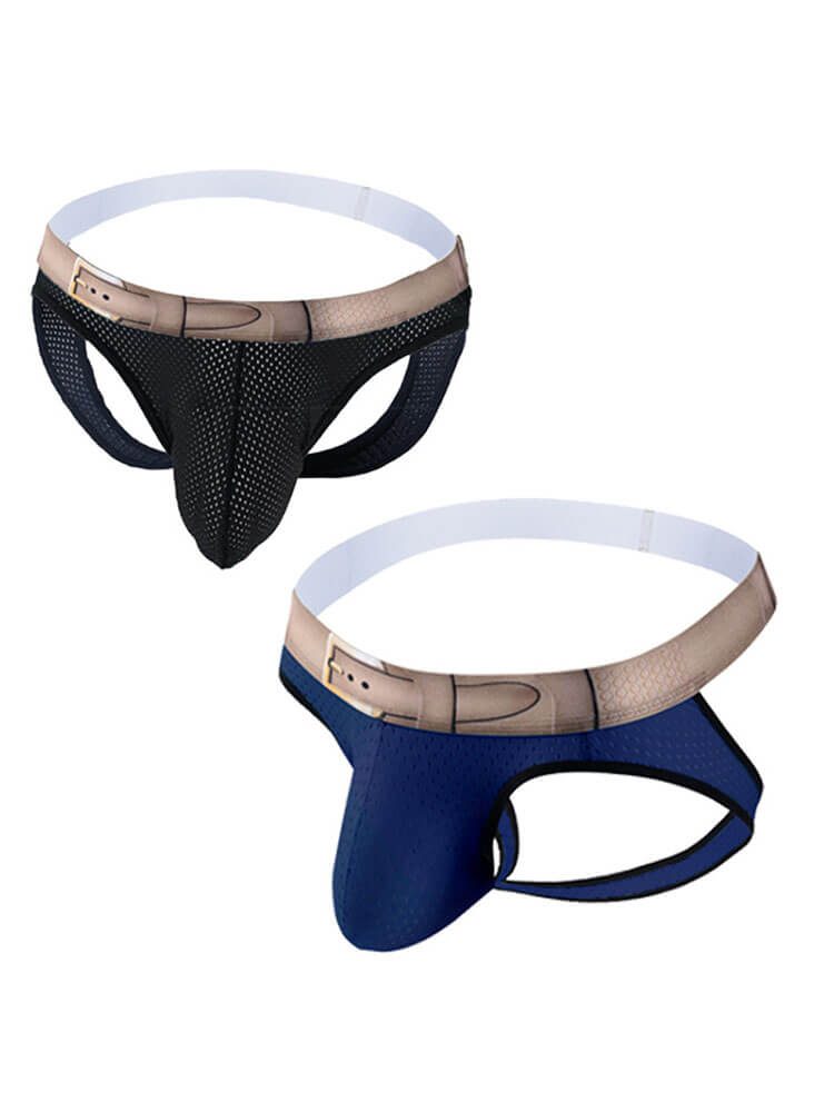 Men's Wide Waist Elastic Hip Lifting Thong