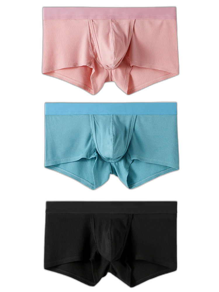 3 Pack Separate Ball Support Pouch Trunks