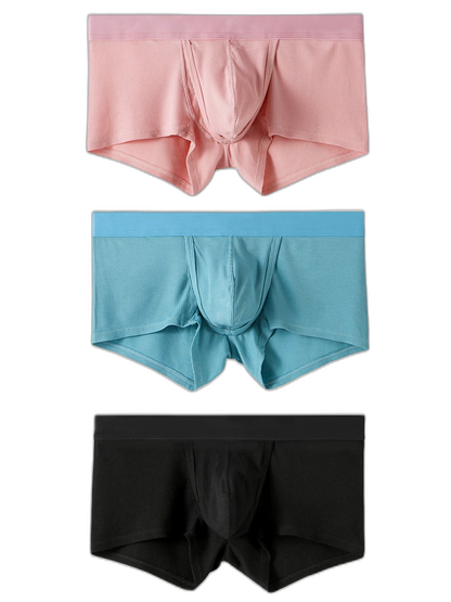 3 Pack Separate Ball Support Pouch Trunks