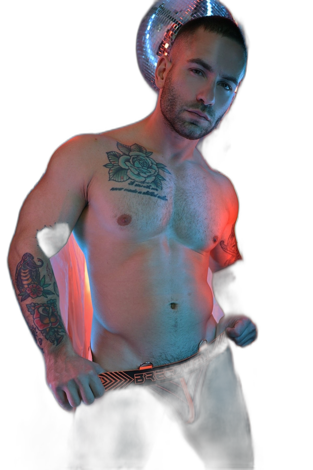 Breedwell Futura Jockstrap Neon Orange