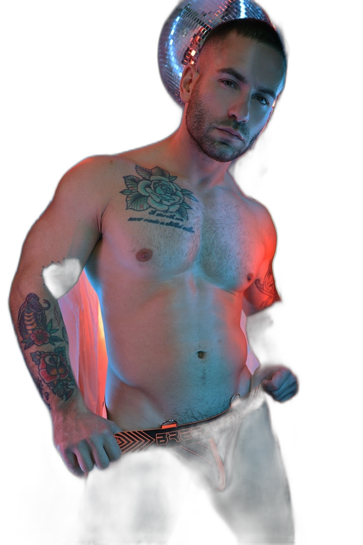 Breedwell Futura Jockstrap Neon Orange
