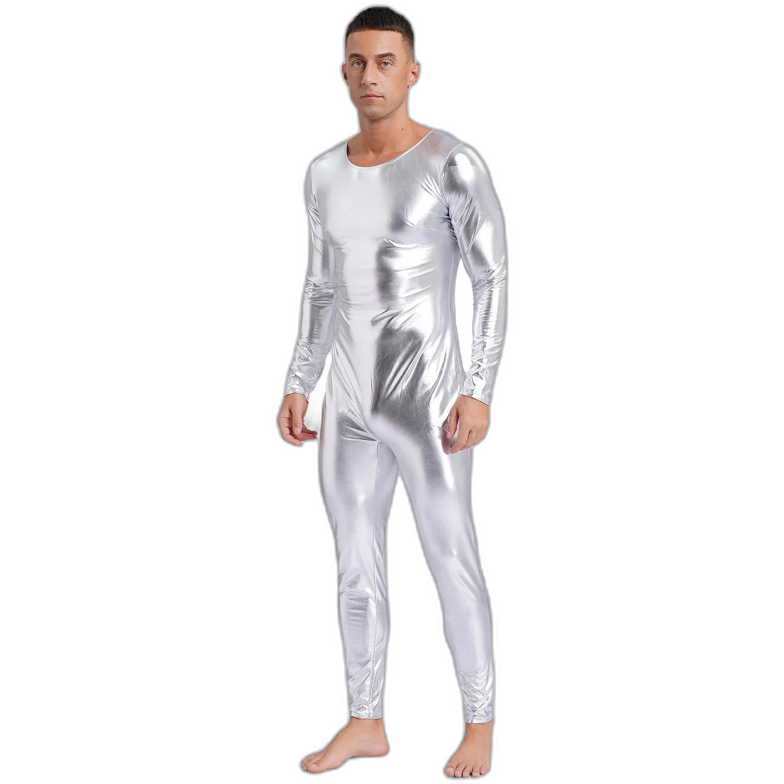 Galactic Vogue Metallic Bodysuit