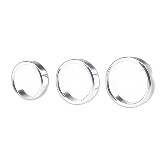 ruff GEAR Alu Cock Ring Silver 50mm