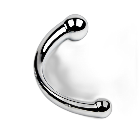 Double Ended Stainless Steel Dildo – G-Spot & Prostate Wand