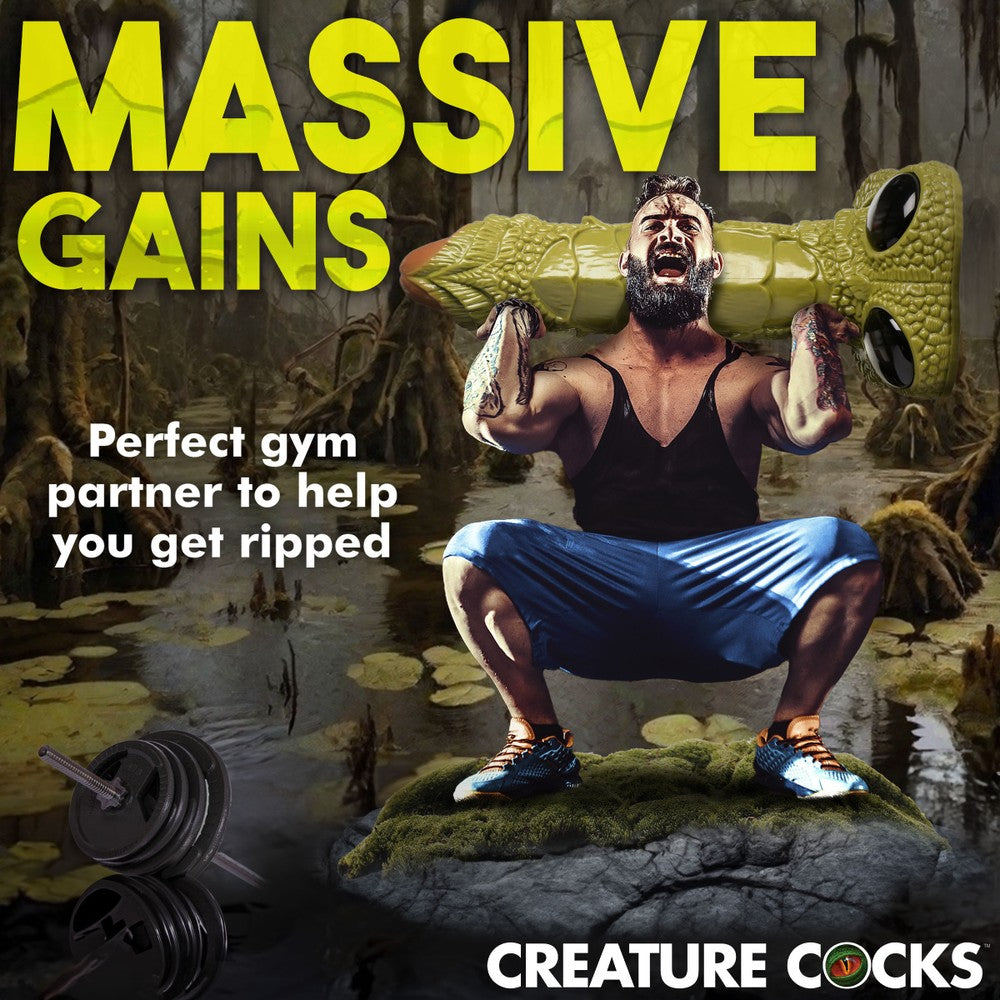 Giant Scaly Swamp Monster 3 Foot Giant Dildo