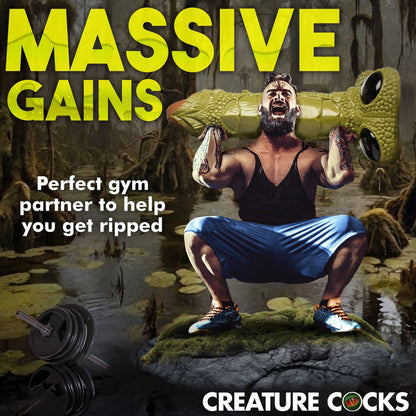 Giant Scaly Swamp Monster 3 Foot Giant Dildo