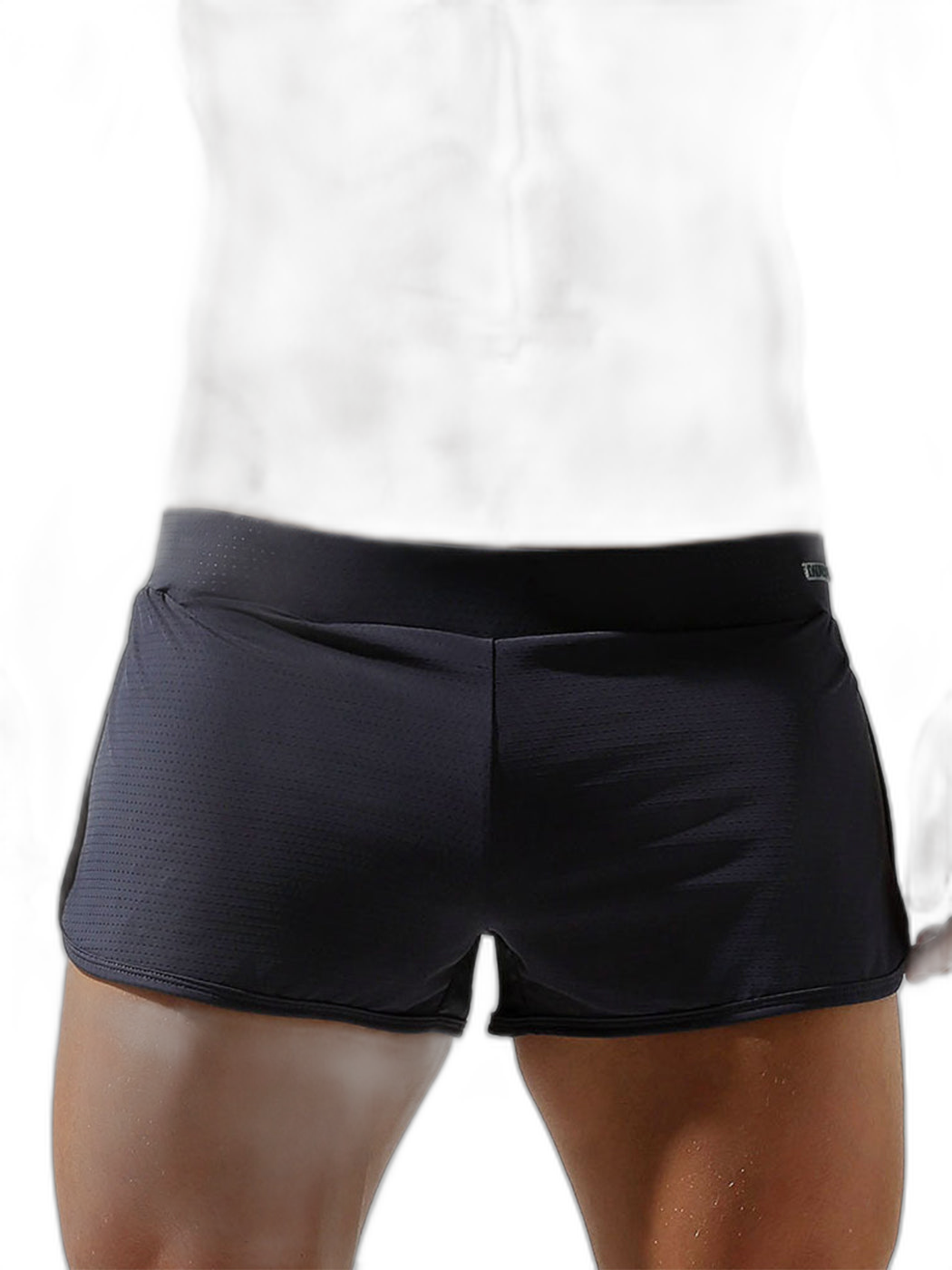 Men's Breathable Mesh Boxer Shorts With Separate Pouch