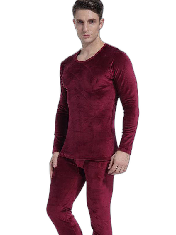Double Heavyweight Fleece Thermal Underwear Set