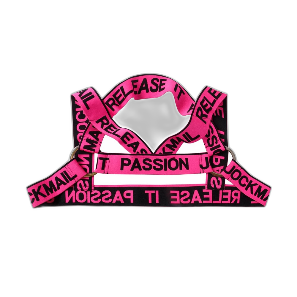 Jockmail Neon Release It Passion Elastic Harness