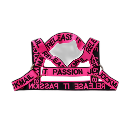 Jockmail Neon Release It Passion Elastic Harness