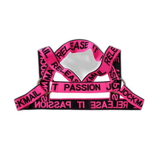 Jockmail Neon Release It Passion Elastic Harness
