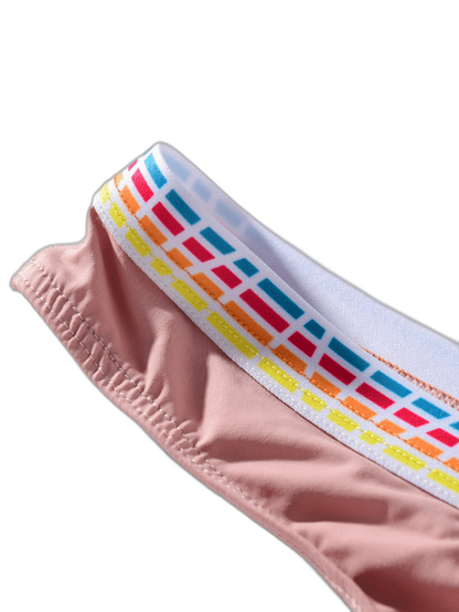 3 Pack Men's Ice Silk Middle-Rise Summer Thongs