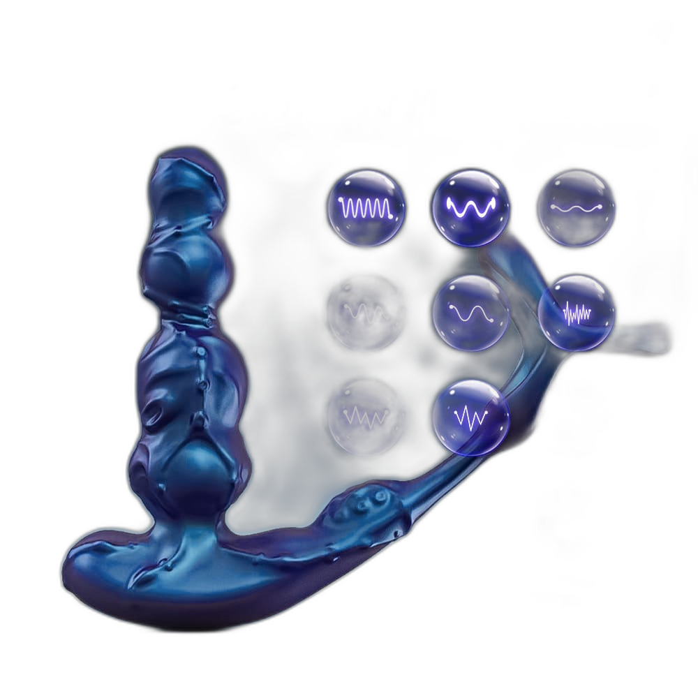 Nero - Rotating Prostate Massage with Cock Ring - Remote Control Toy
