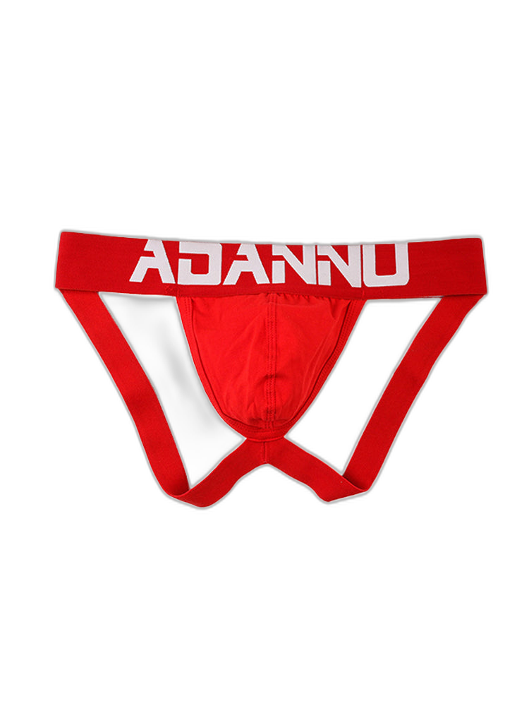 Men's Supportive Fit Sexy Low-Rise Comfy Waistband Stretch Fit Shoulder Straps & Underwear