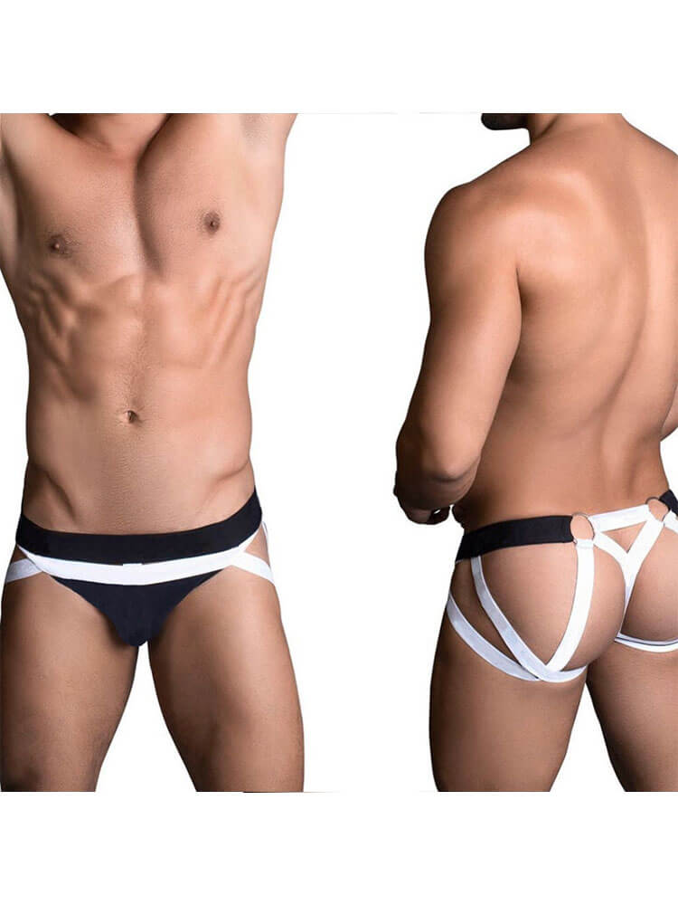 Men's Sexy Low-Rise Hip-Lifting Double Thong