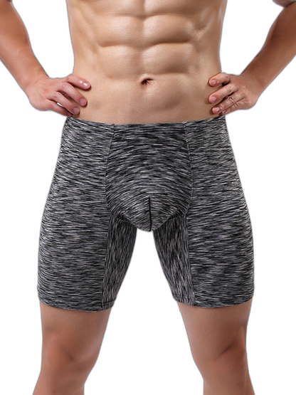 Men's Sport Anti-chafing Large Pouch Boxer Briefs