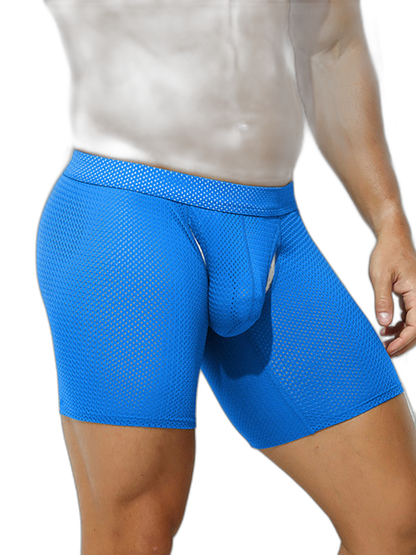 2 Pack Men's Sporty Cut Anti-Chafing Breathable Stretch Fit Midway Briefs