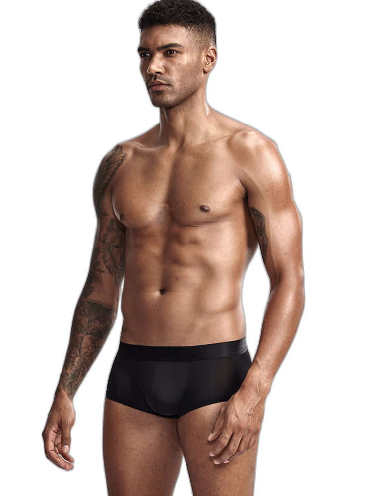 Breathable See-through Ball Support Pouch Underwear