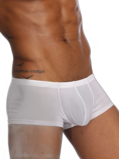 2 Pack Mesh Enlarged Pouch Snug Fit Underwear