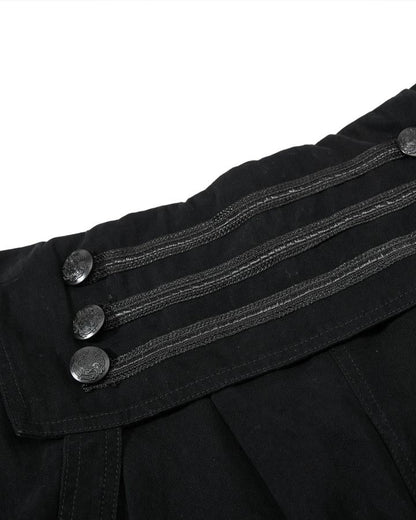 KIIKIO Vintage-Style Deconstructed Cargo Pants