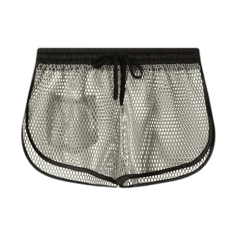 Mesh Split Shorts