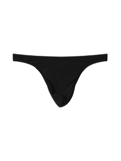 3 Pack Men's Low-Rise Performance Thong - Breathable Mesh & Smooth Fabric