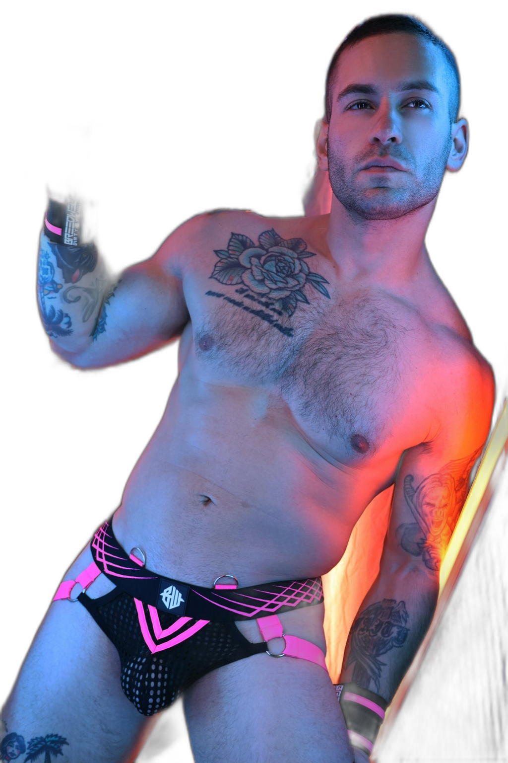 Breedwell Revolution Jockstrap Neon Pink